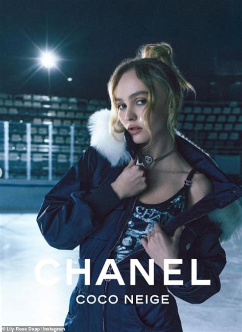 chanel coco neige collection release|chanel lily rose depp.